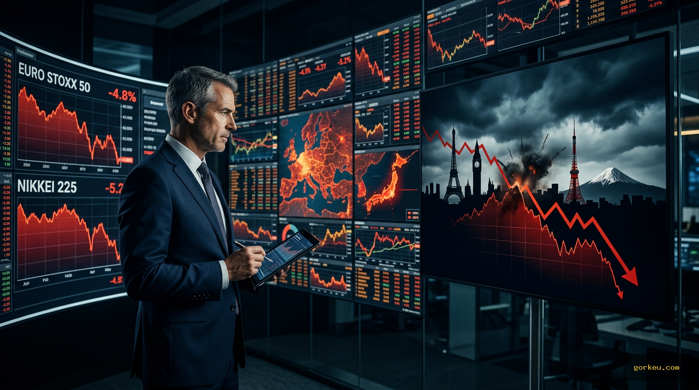 BofA Uyardı: Savaş Riski Avrupa ve Japonya Borsalarını Vurabilir