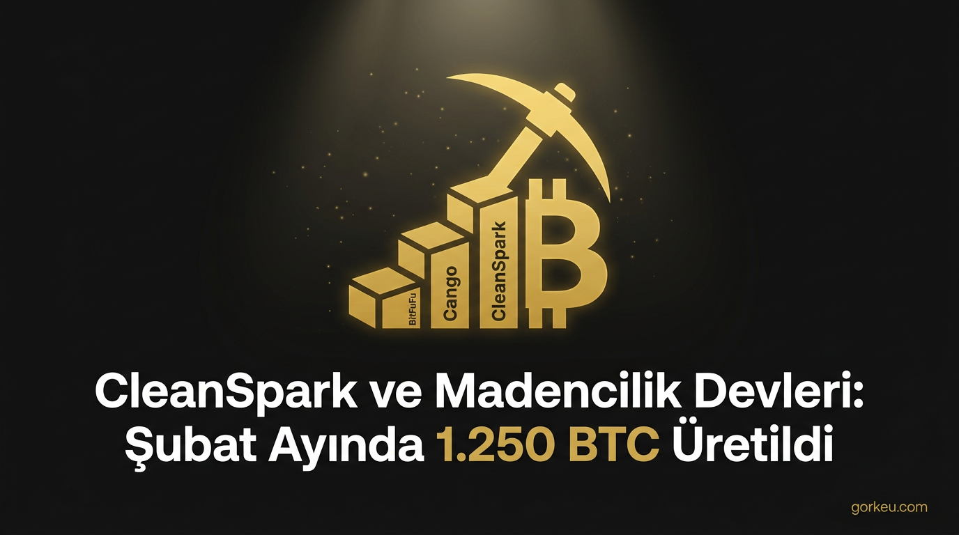 CleanSpark ve Madencilik Devleri: Şubat Ayında 1.250 BTC Üretildi