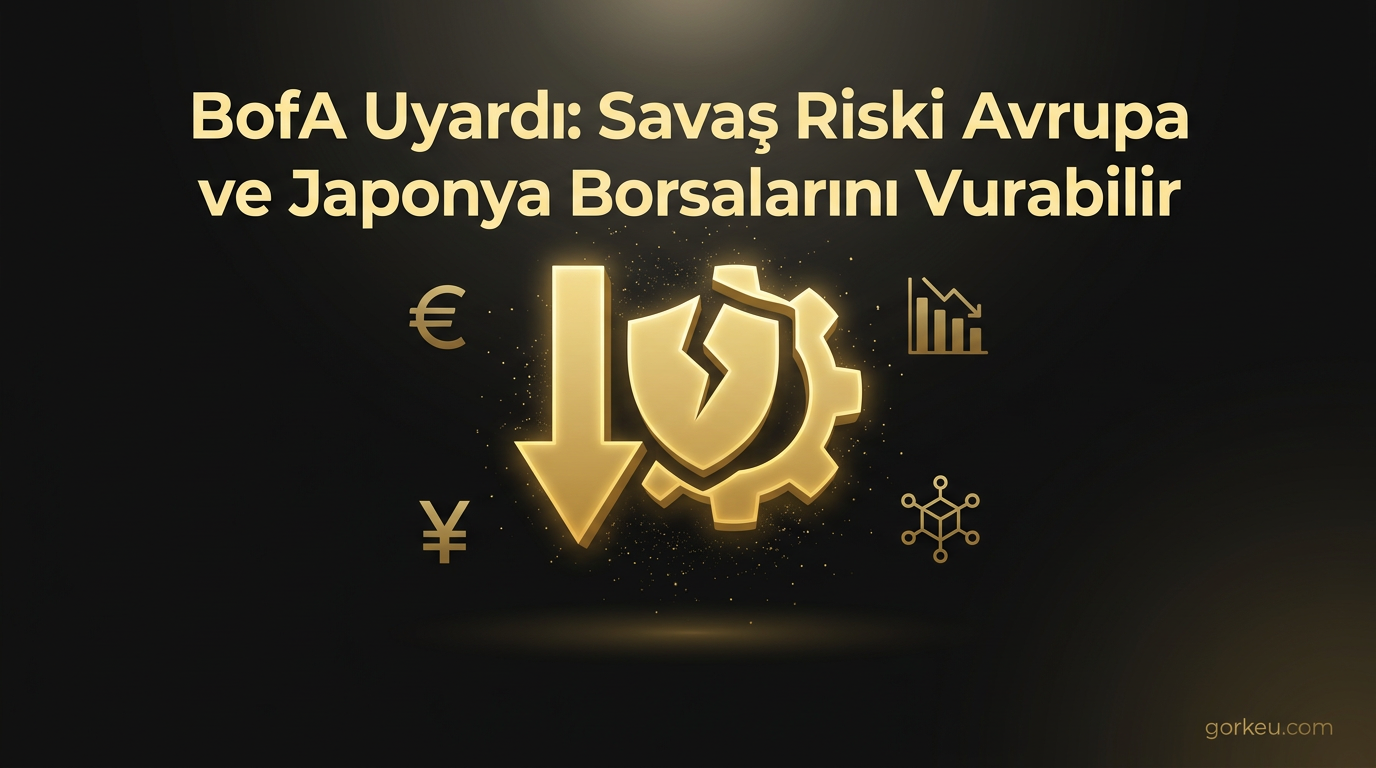 BofA Uyardı: Savaş Riski Avrupa ve Japonya Borsalarını Vurabilir