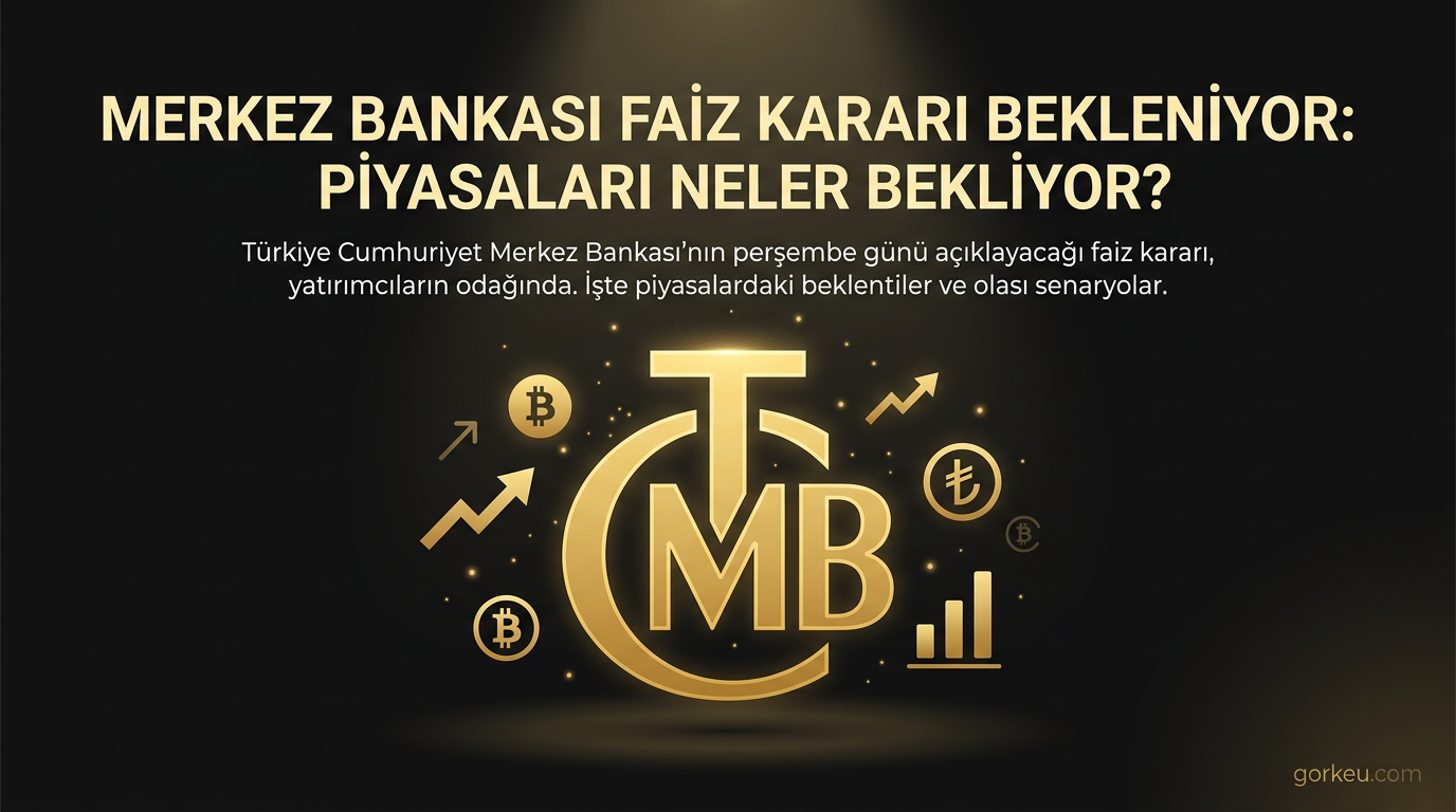 TCMB Faiz Kararı Bekleniyor: Perşembe Günü Açıklanacak!