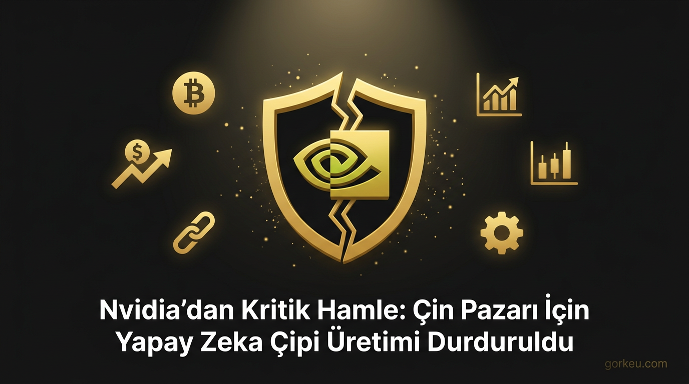 Nvidia’dan Kritik Hamle: Çin Pazarı İçin Yapay Zeka Çipi Üretimi Durduruldu