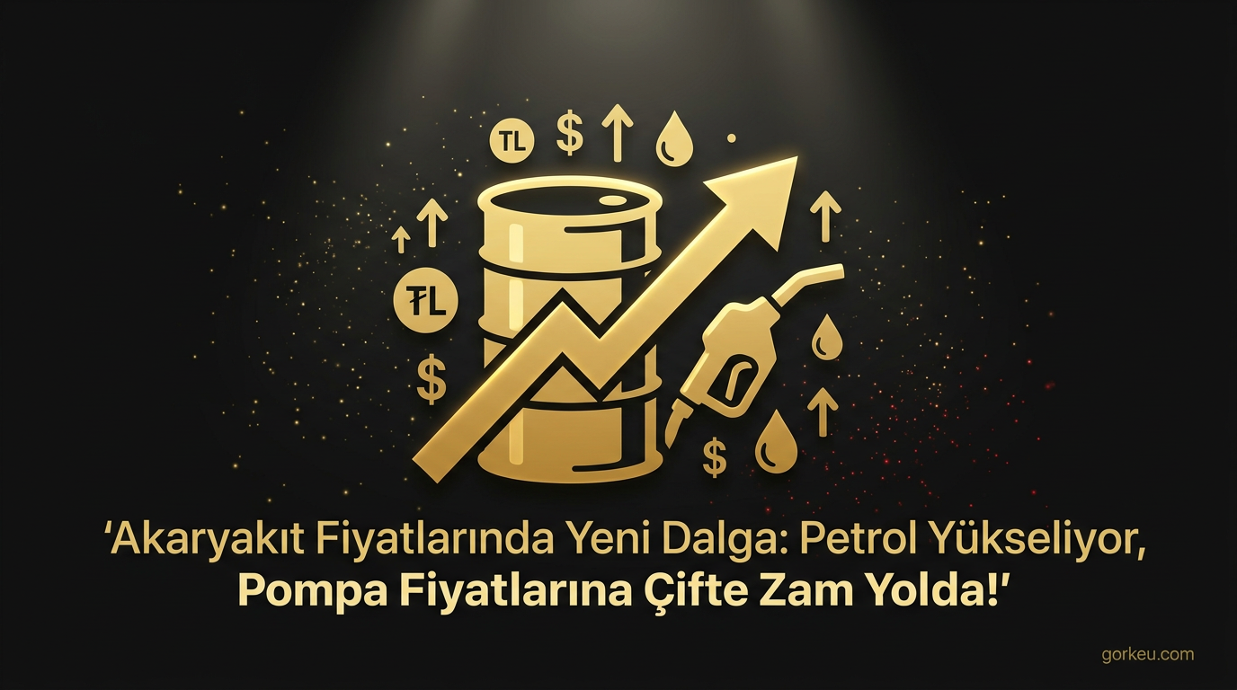 Akaryakıt Fiyatlarında Yeni Dalga: Petrol Yükseliyor, Pompa Fiyatlarına Çifte Zam Yolda!