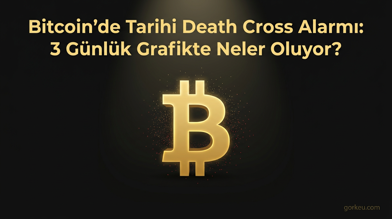 Bitcoin’de Tarihi Death Cross Alarmı: 3 Günlük Grafikte Neler Oluyor?