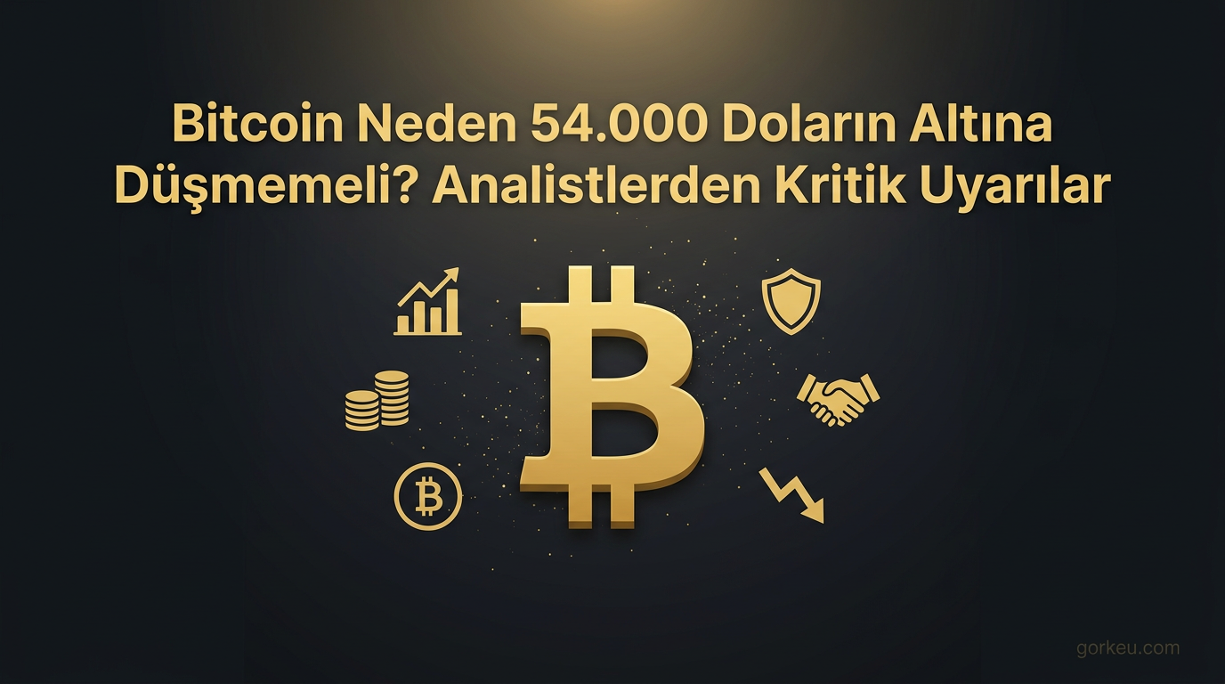 Bitcoin Neden 54.000 Doların Altına Düşmemeli? Analistlerden Kritik Uyarılar
