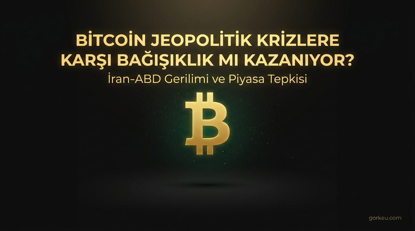 Bitcoin Jeopolitik Krizlere Karşı Bağışıklık mı Kazanıyor? İran-ABD Gerilimi ve Piyasa Tepkisi
