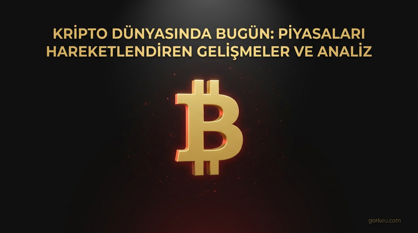Kripto Dünyasında Bugün: Piyasaları Hareketlendiren Gelişmeler ve Analiz