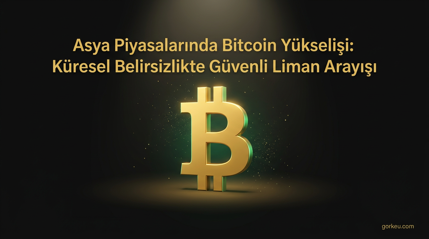 Asya Piyasalarında Bitcoin Yükselişi: Küresel Belirsizlikte Güvenli Liman Arayışı