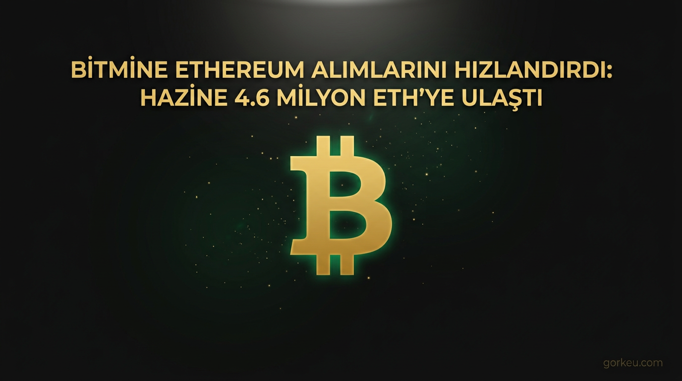 Bitmine Ethereum Alımlarını Hızlandırdı: Hazine 4.6 Milyon ETH'ye Ulaştı