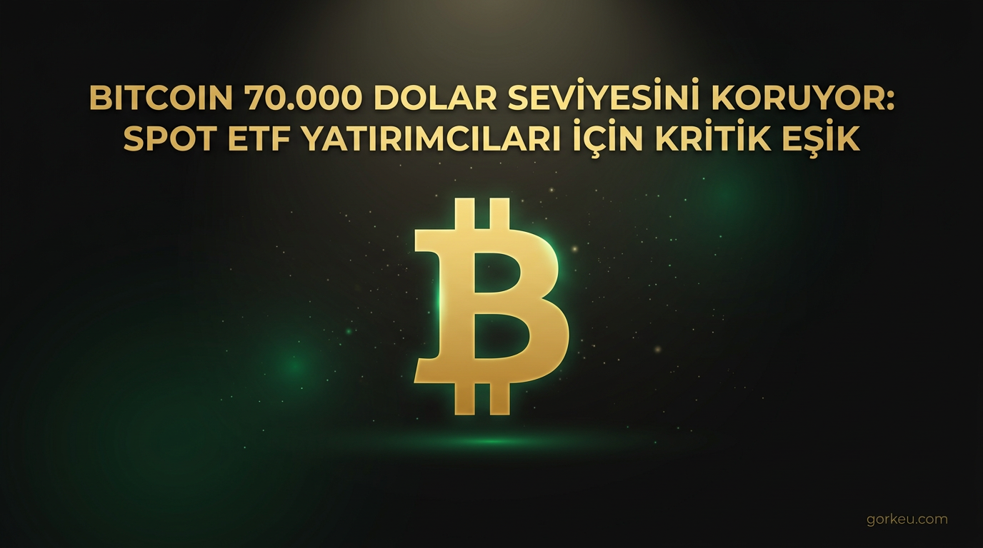 Bitcoin 70.000 Dolar Seviyesini Koruyor: Spot ETF Yatırımcıları İçin Kritik Eşik