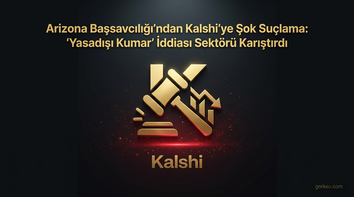 Arizona Başsavcılığı'ndan Kalshi'ye Şok Suçlama: 'Yasadışı Kumar' İddiası Sektörü Karıştırdı