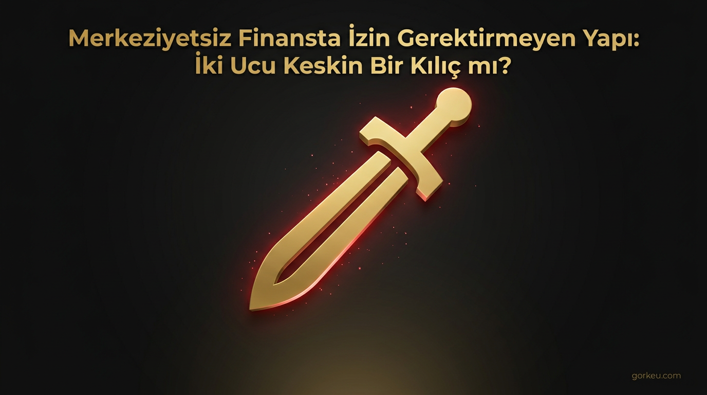 Merkeziyetsiz Finansta İzin Gerektirmeyen Yapı: İki Ucu Keskin Bir Kılıç mı?