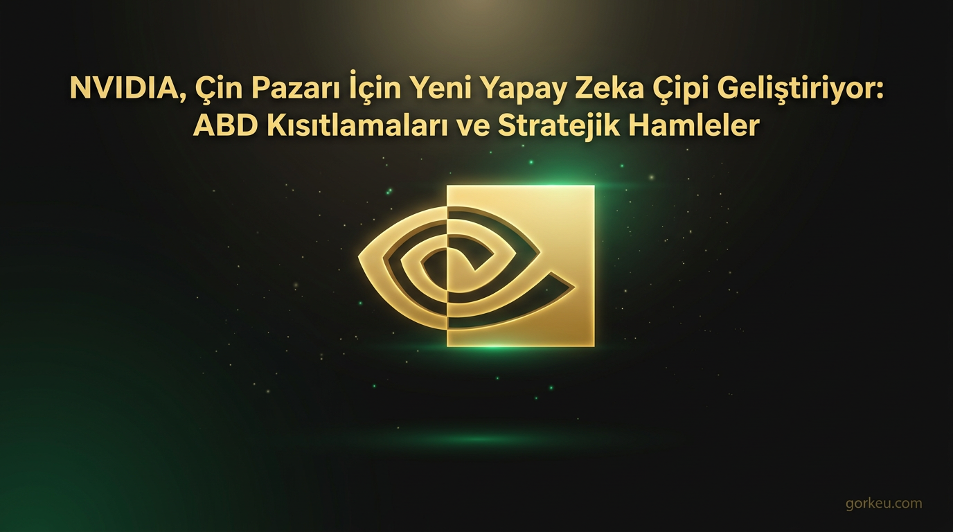 NVIDIA, Çin Pazarı İçin Yeni Yapay Zeka Çipi Geliştiriyor: ABD Kısıtlamaları ve Stratejik Hamleler