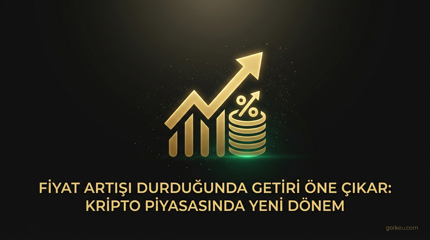 Fiyat Artışı Durduğunda Getiri Öne Çıkar: Kripto Piyasasında Yeni Dönem