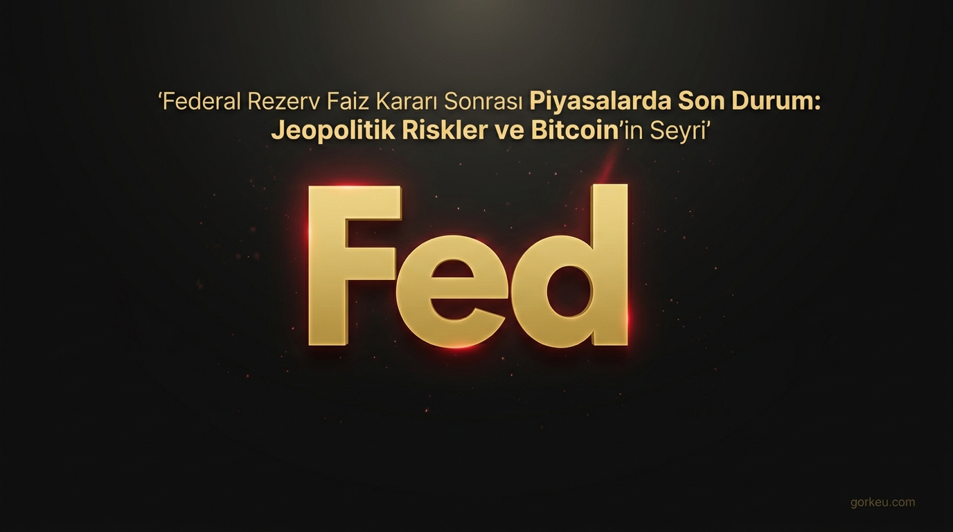Federal Rezerv Faiz Kararı Sonrası Piyasalarda Son Durum: Jeopolitik Riskler ve Bitcoin'in Seyri