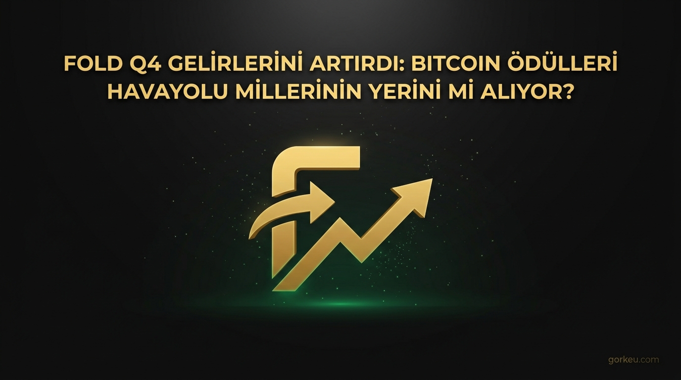 Fold Q4 Gelirlerini Artırdı: Bitcoin Ödülleri Havayolu Millerinin Yerini mi Alıyor?