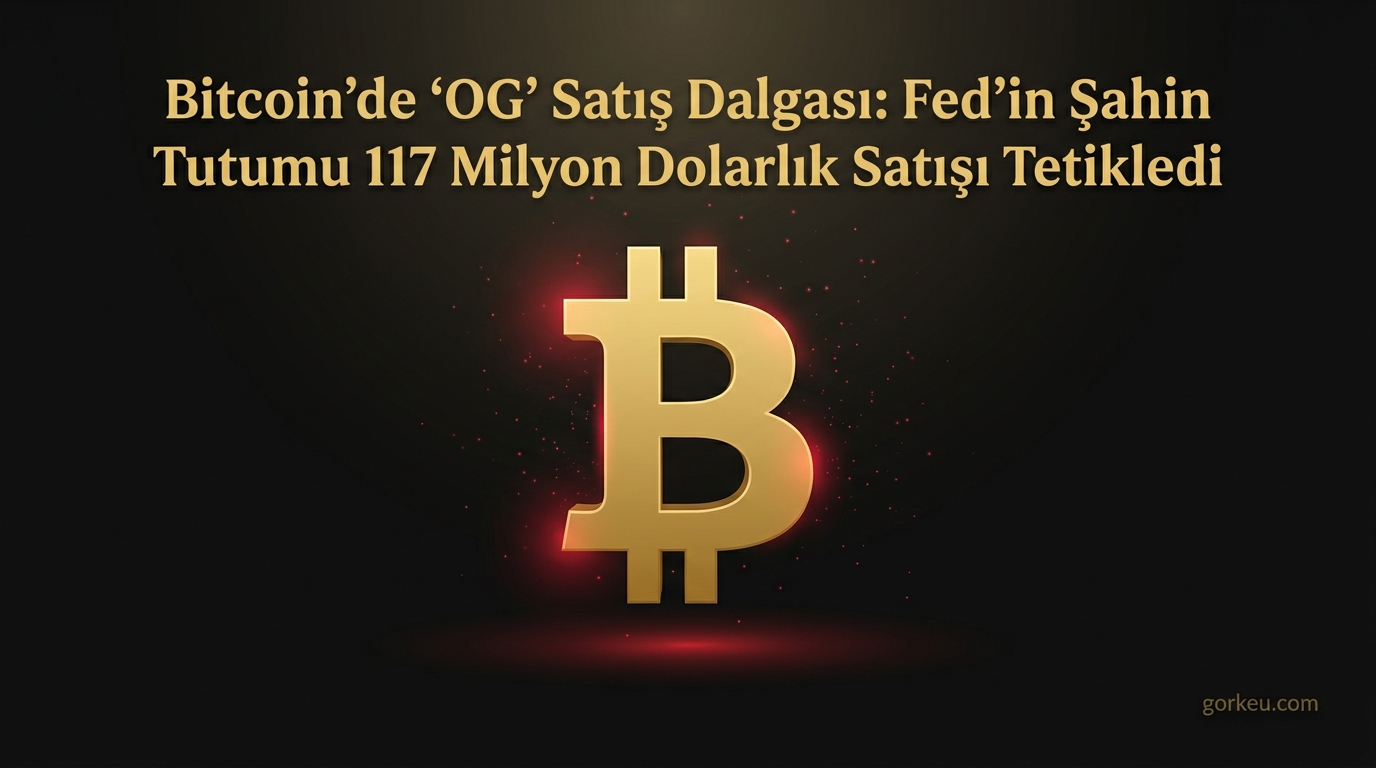 Bitcoin’de 'OG' Satış Dalgası: Fed’in Şahin Tutumu 117 Milyon Dolarlık Satışı Tetikledi
