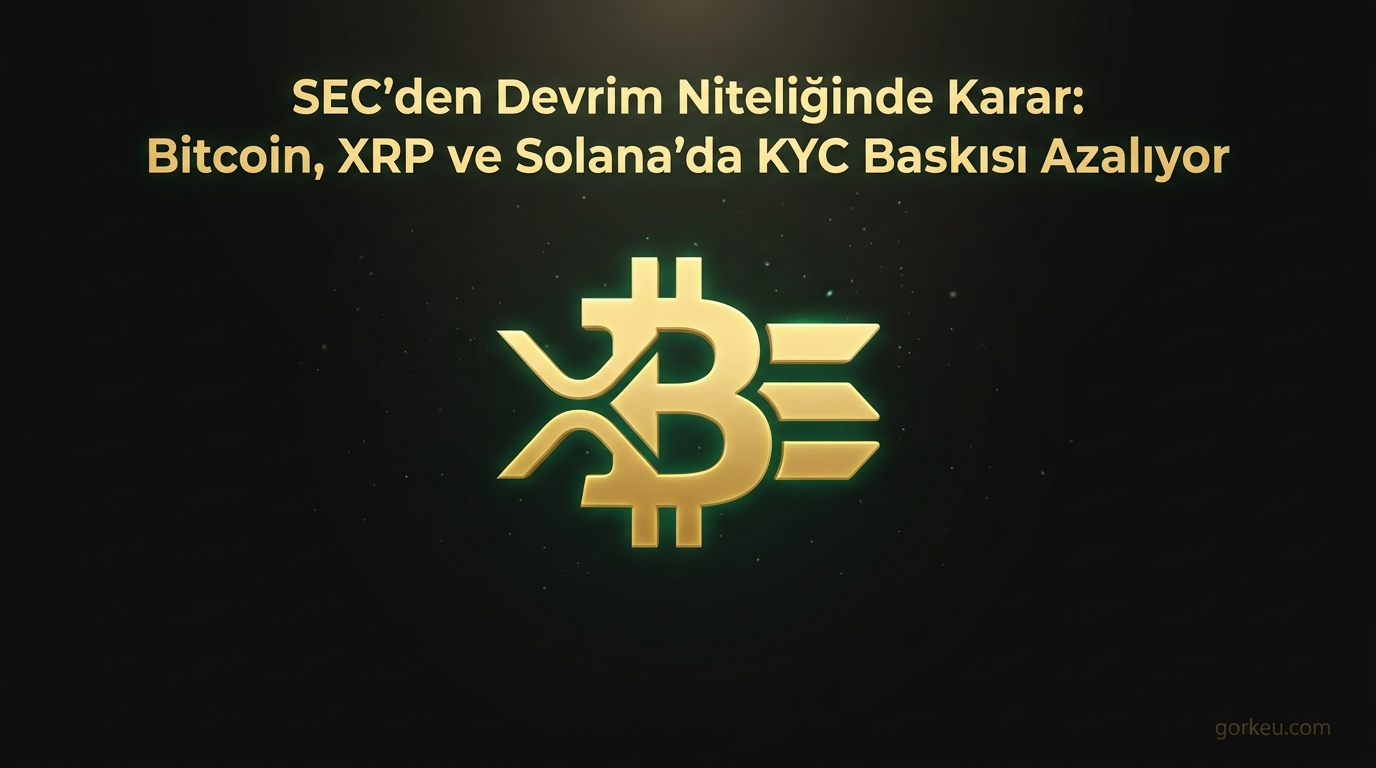 SEC'den Devrim Niteliğinde Karar: Bitcoin, XRP ve Solana'da KYC Baskısı Azalıyor