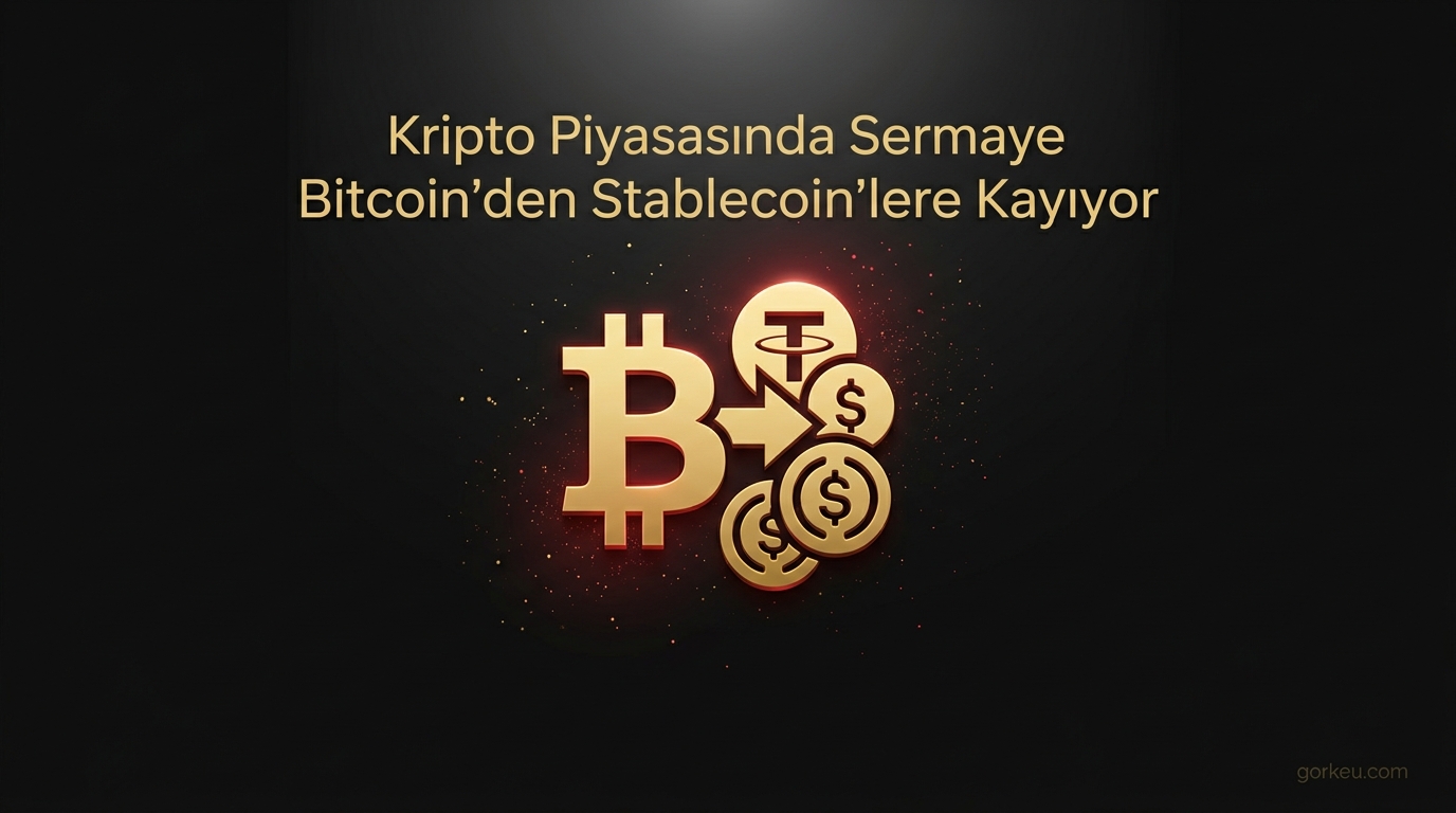 Kripto Piyasasında Sermaye Bitcoin'den Stablecoin'lere Kayıyor