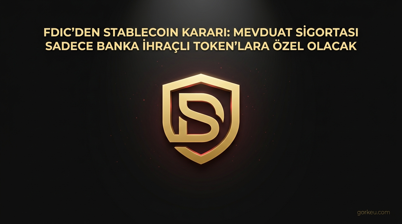 FDIC'den Stablecoin Kararı: Mevduat Sigortası Sadece Banka İhraçlı Token'lara Özel Olacak