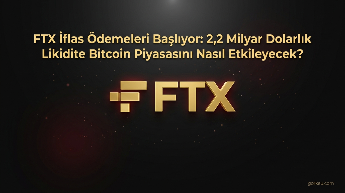 FTX İflas Ödemeleri Başlıyor: 2,2 Milyar Dolarlık Likidite Bitcoin Piyasasını Nasıl Etkileyecek?