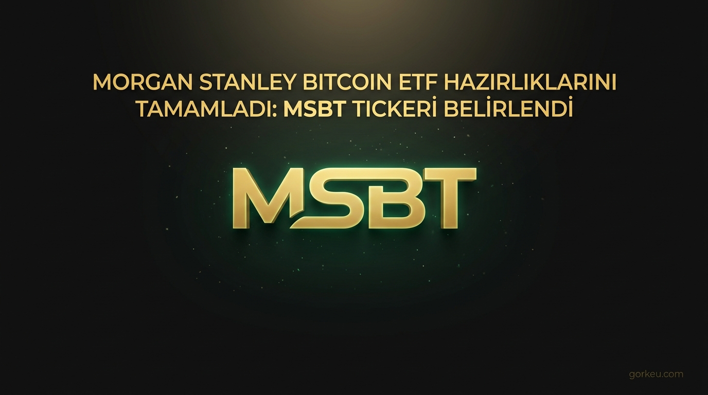 Morgan Stanley Bitcoin ETF Hazırlıklarını Tamamlıyor: MSBT Tickerı Belirlendi