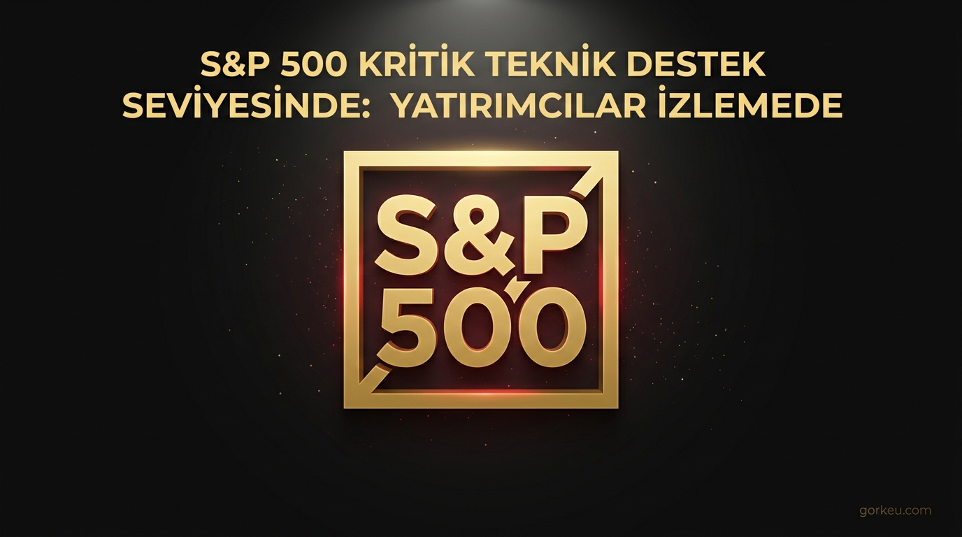 S&P 500 Kritik Teknik Destek Seviyesinde: Yatırımcılar İzlemede