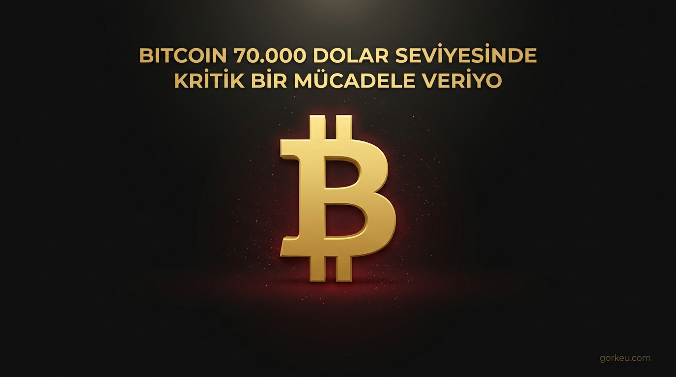 Bitcoin 70.000 Dolar Seviyesinde Kritik Bir Mücadele Veriyor