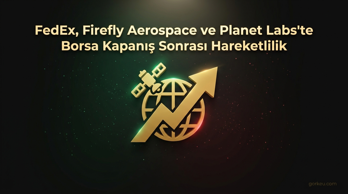 FedEx, Firefly Aerospace ve Planet Labs'te Borsa Kapanış Sonrası Hareketlilik