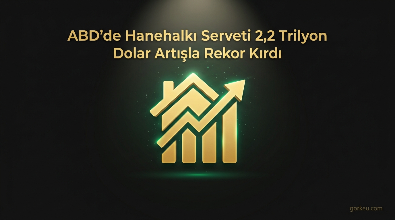 ABD'de Hanehalkı Serveti 2,2 Trilyon Dolar Artışla Rekor Kırdı