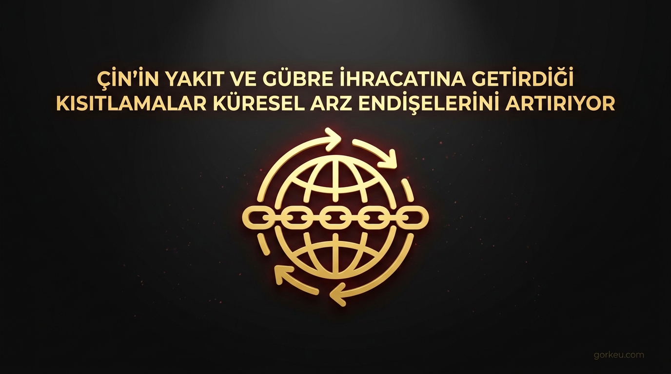 Çin'in Yakıt ve Gübre İhracatına Getirdiği Kısıtlamalar Küresel Arz Endişelerini Artırıyor