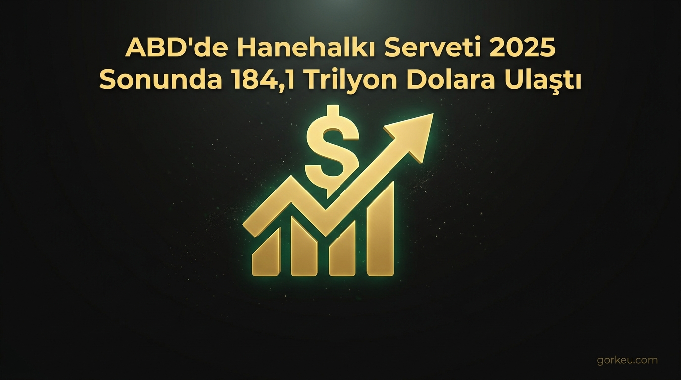 ABD'de Hanehalkı Serveti 2025 Sonunda 184,1 Trilyon Dolara Ulaştı