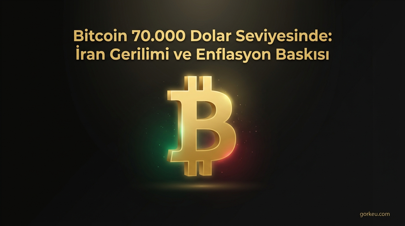 Bitcoin 70.000 Dolar Seviyesinde: İran Gerilimi ve Enflasyon Baskısı