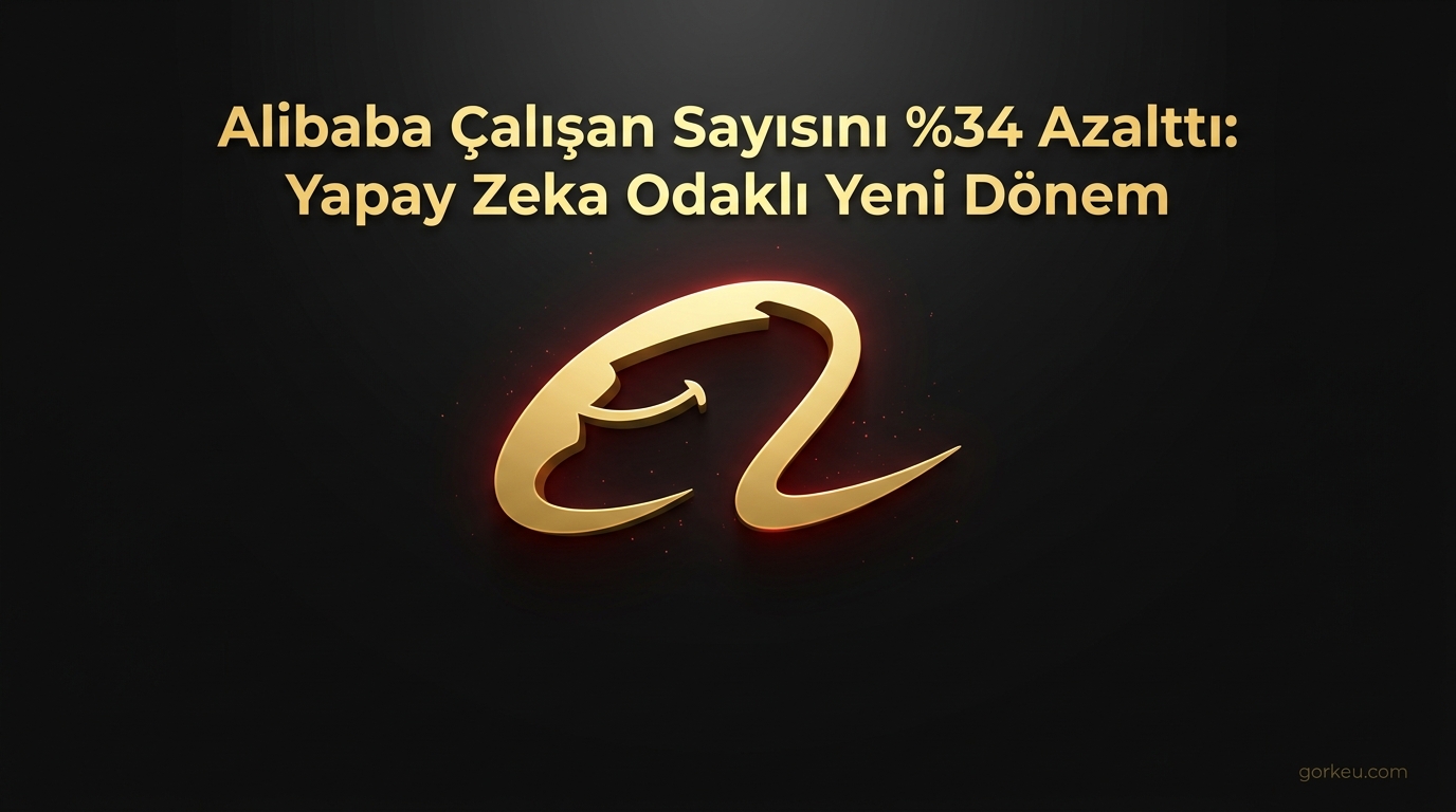 Alibaba Çalışan Sayısını %34 Azalttı: Yapay Zeka Odaklı Yeni Dönem