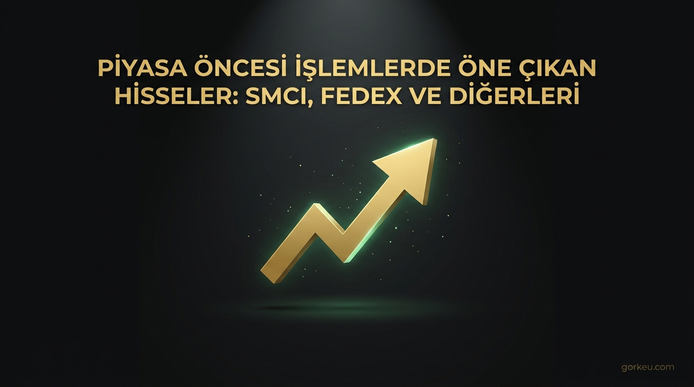 Piyasa Öncesi İşlemlerde Öne Çıkan Hisseler: SMCI, FedEx ve Diğerleri