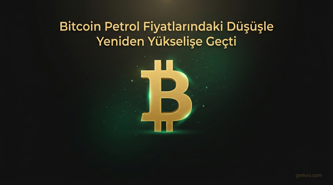 Bitcoin Petrol Fiyatlarındaki Düşüşle Yeniden Yükselişe Geçti