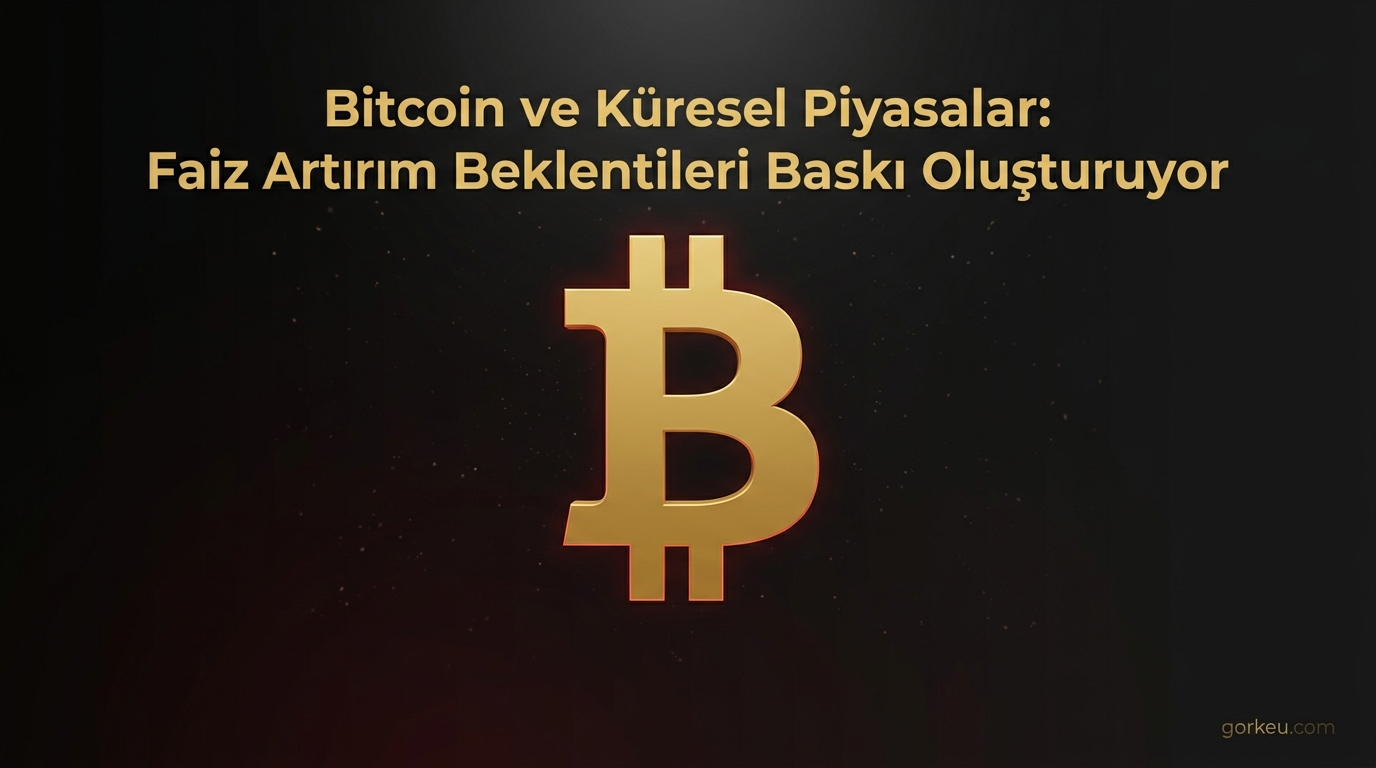 Bitcoin ve Küresel Piyasalar: Faiz Artırım Beklentileri Baskı Oluşturuyor