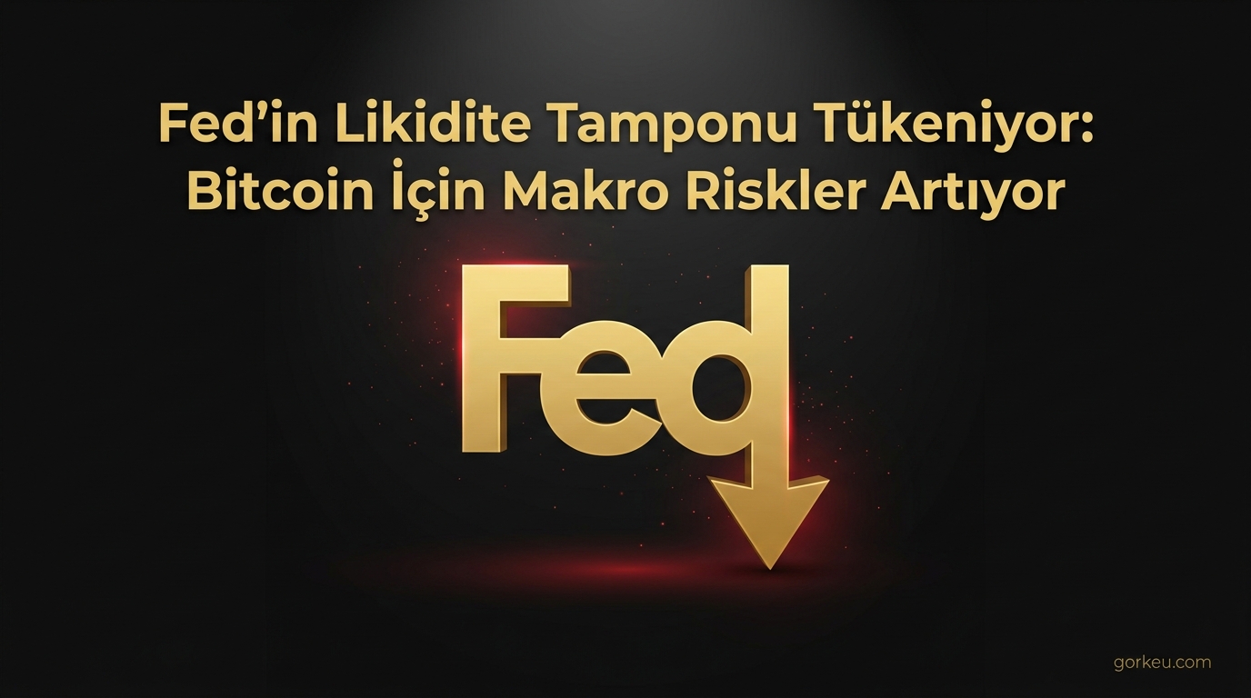 Fed'in Likidite Tamponu Tükeniyor: Bitcoin İçin Makro Riskler Artıyor