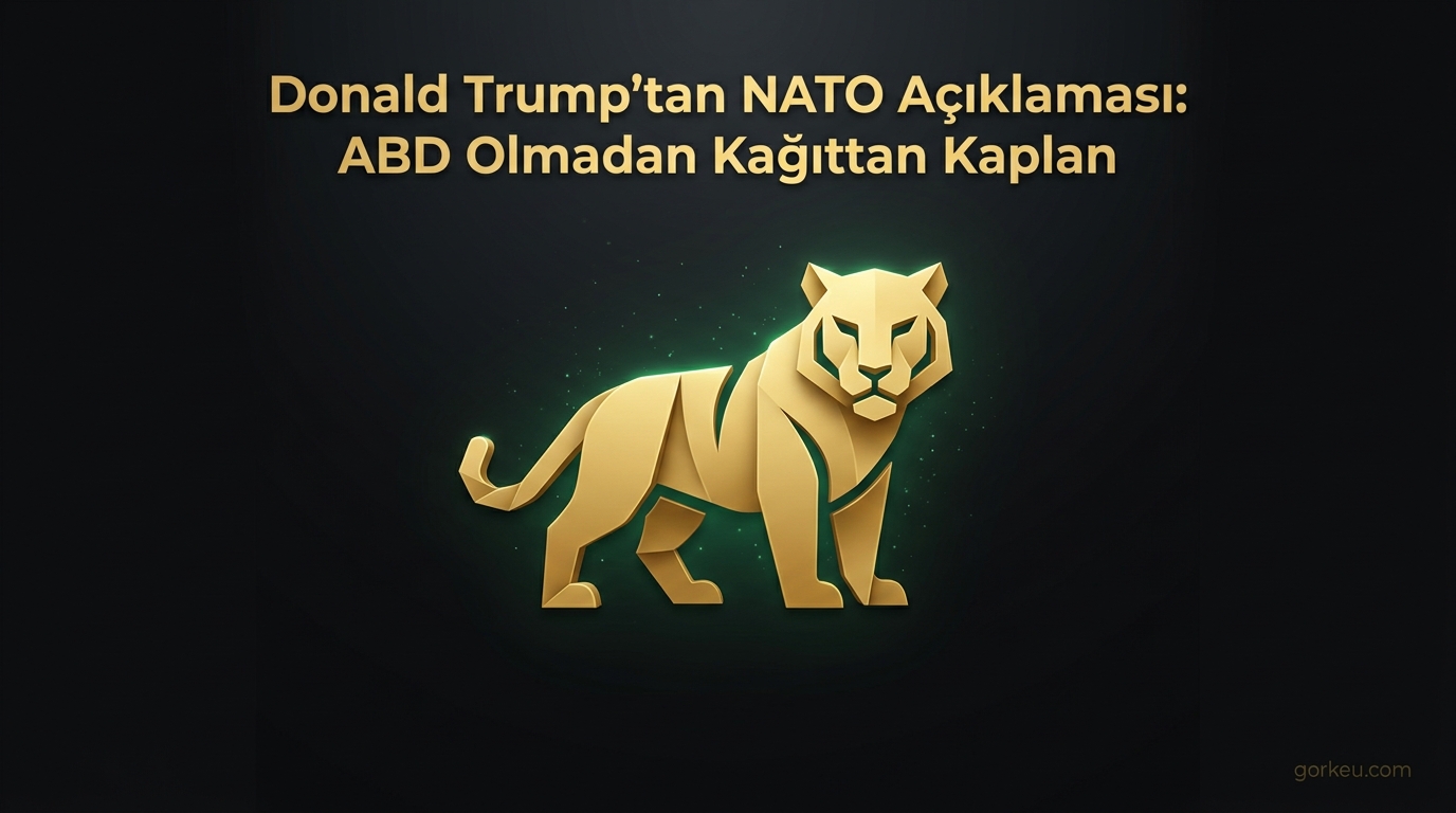 Donald Trump'tan NATO Açıklaması: ABD Olmadan Kağıttan Kaplan