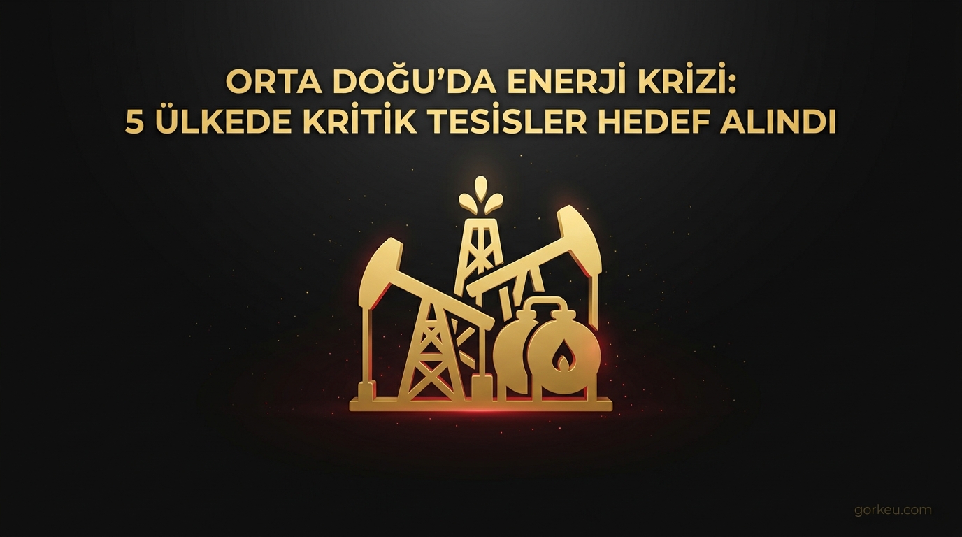 Orta Doğu'da Enerji Krizi: 5 Ülkede Kritik Tesisler Hedef Alındı