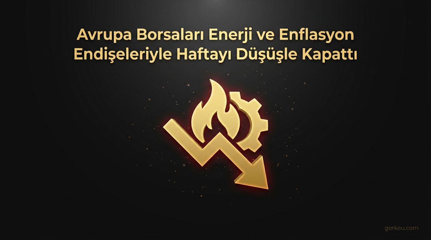 Avrupa Borsaları Enerji ve Enflasyon Endişeleriyle Haftayı Düşüşle Kapattı