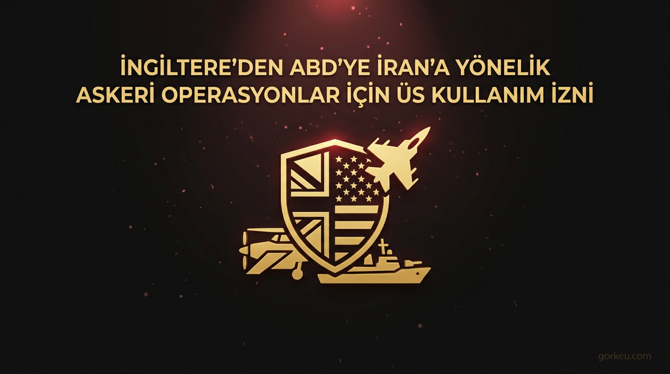İngiltere'den ABD'ye İran'a Yönelik Askeri Operasyonlar İçin Üs Kullanım İzni