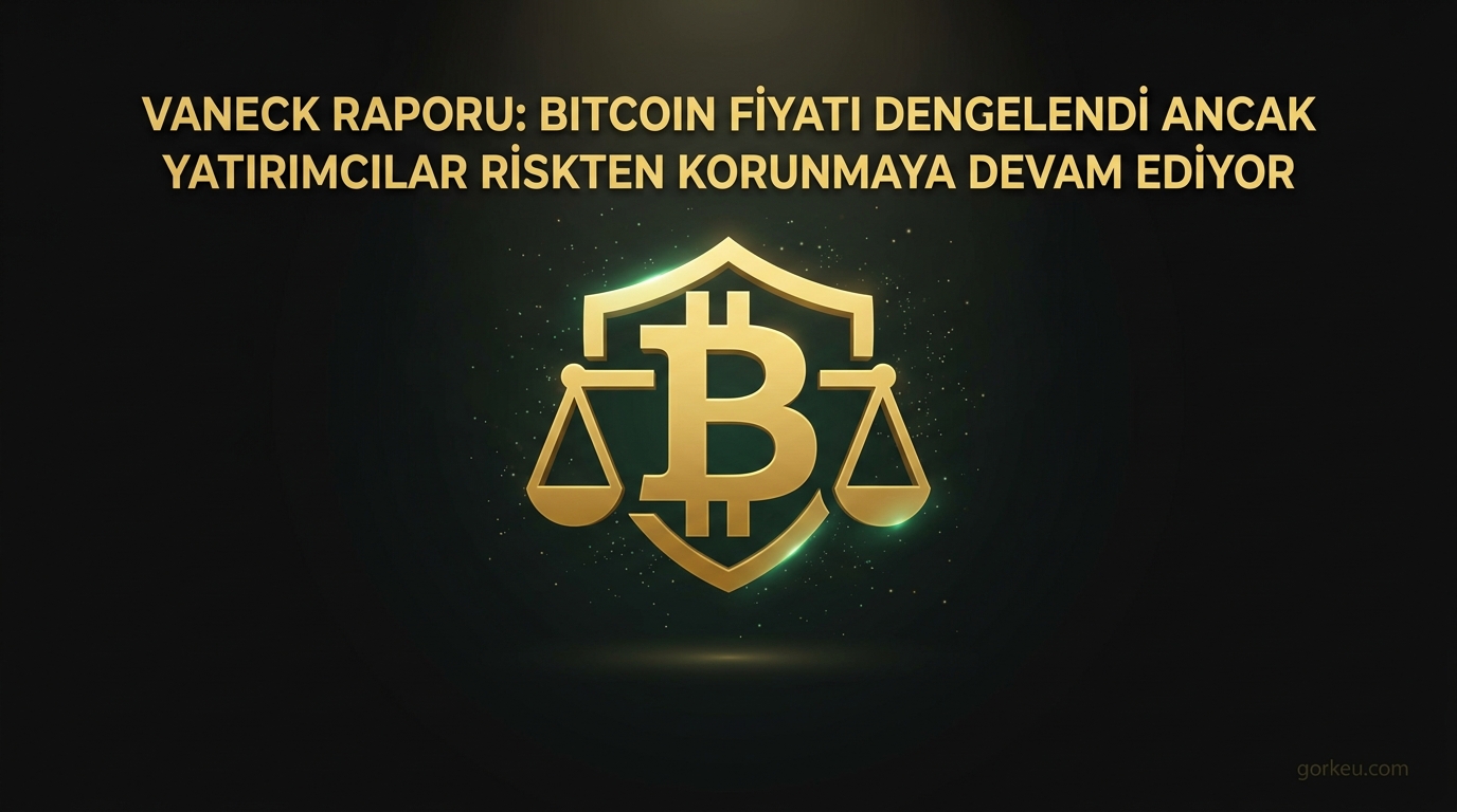 VanEck Raporu: Bitcoin Fiyatı Dengelendi Ancak Yatırımcılar Riskten Korunmaya Devam Ediyor