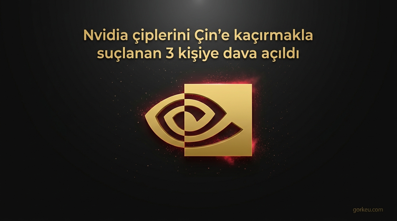 Nvidia çiplerini Çin'e kaçırmakla suçlanan 3 kişiye dava açıldı