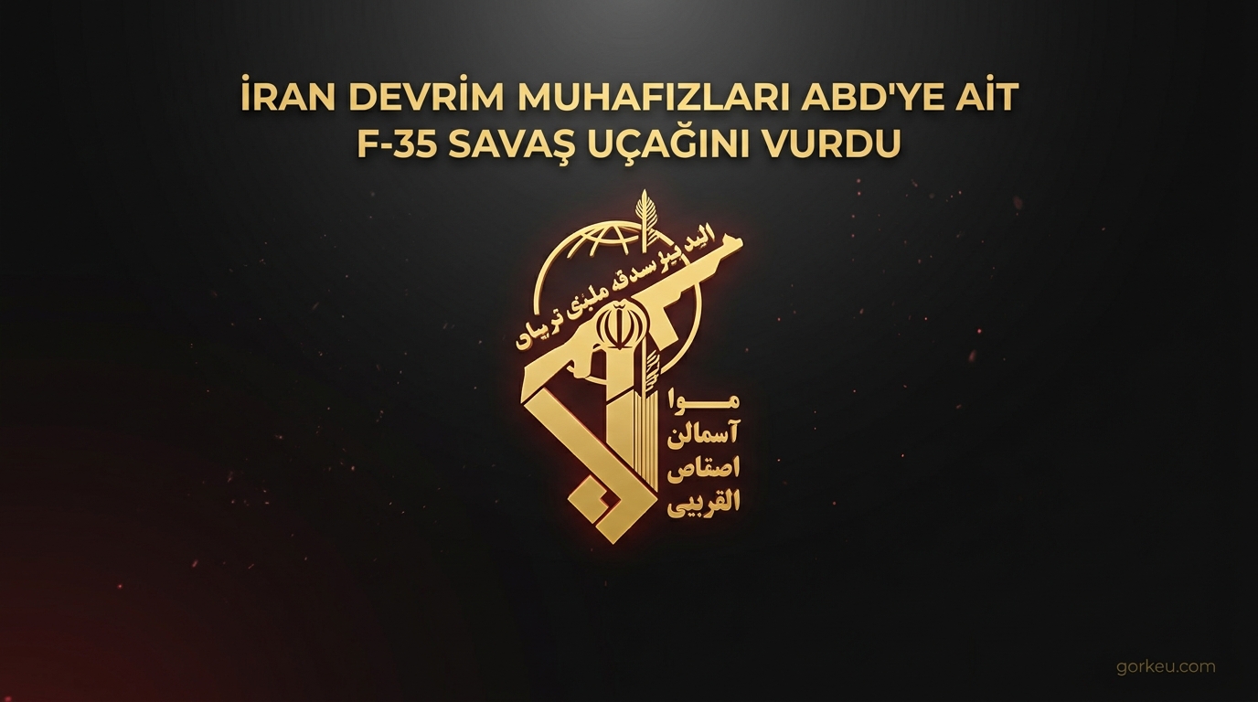 İran Devrim Muhafızları ABD'ye ait F-35 savaş uçağını vurdu