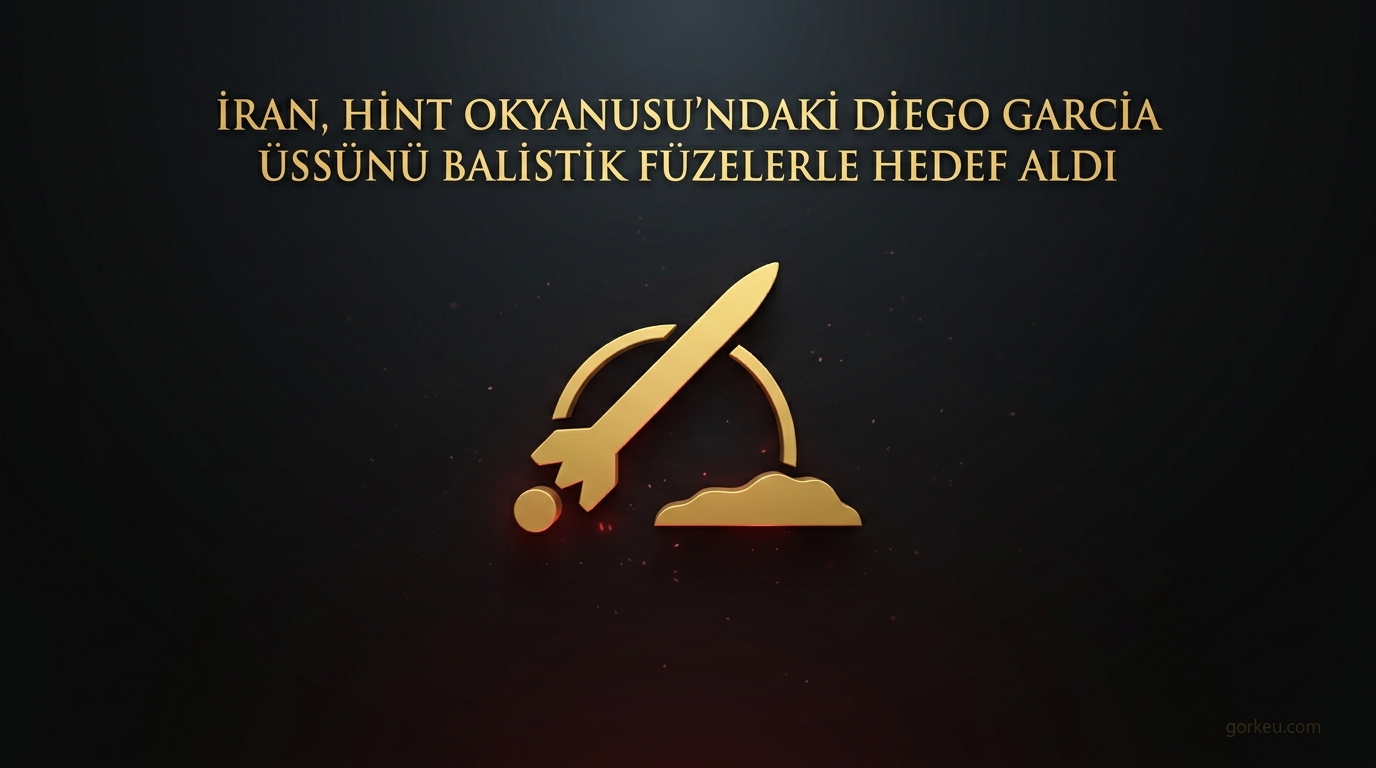 İran, Hint Okyanusu'ndaki Diego Garcia Üssünü Balistik Füzelerle Hedef Aldı