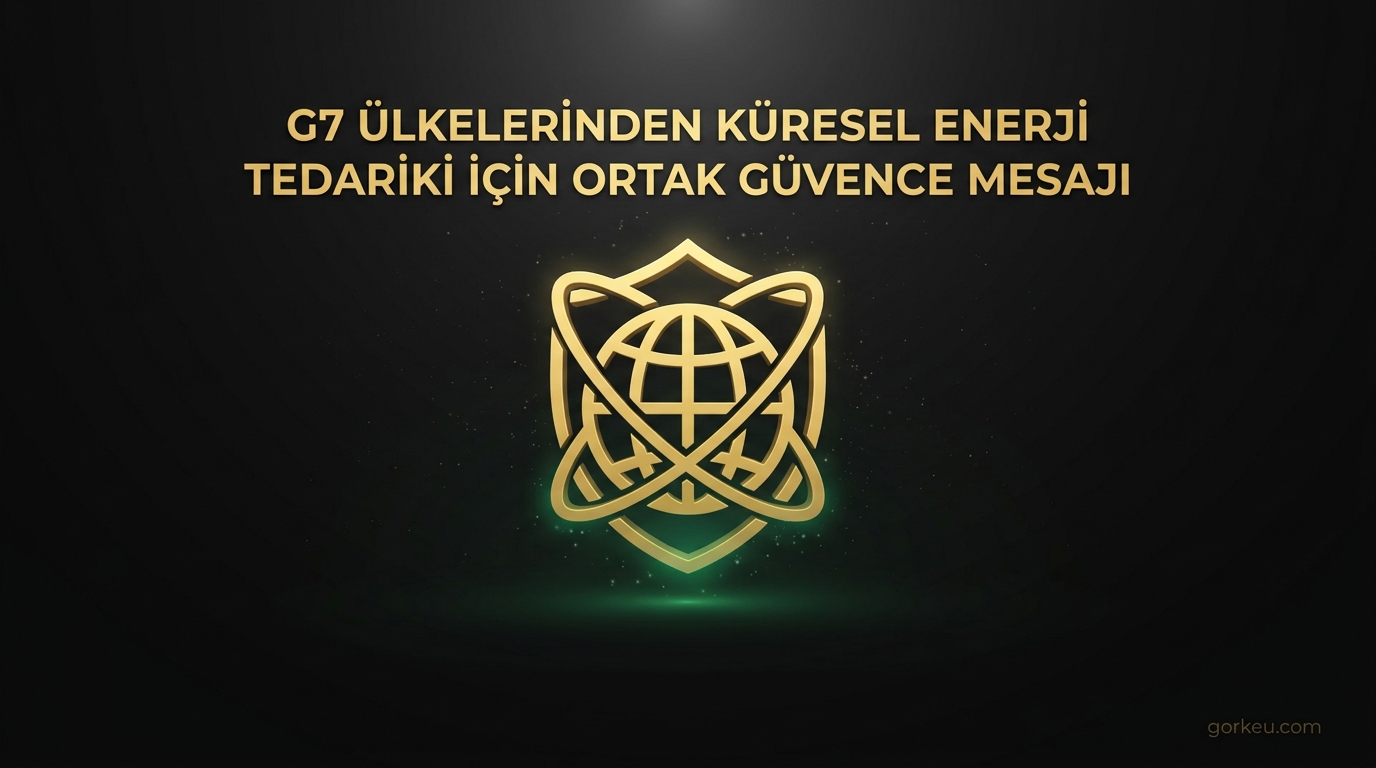 G7 Ülkelerinden Küresel Enerji Tedariki İçin Ortak Güvence Mesajı
