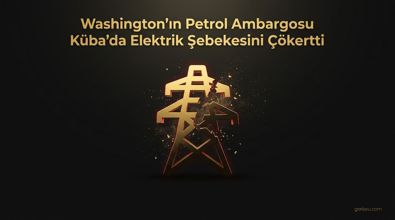 Washington’ın Petrol Ambargosu Küba’da Elektrik Şebekesini Çökertti