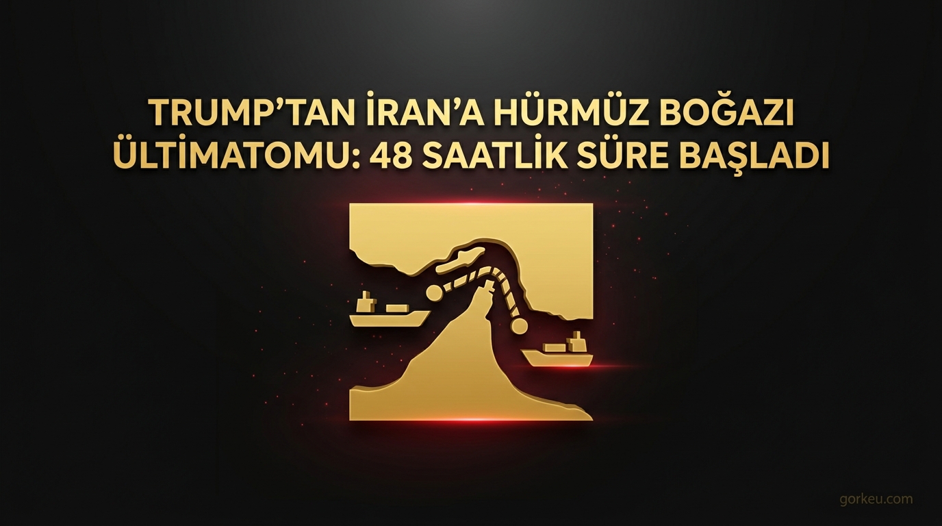 Trump'tan İran'a Hürmüz Boğazı Ültimatomu: 48 Saatlik Süre Başladı