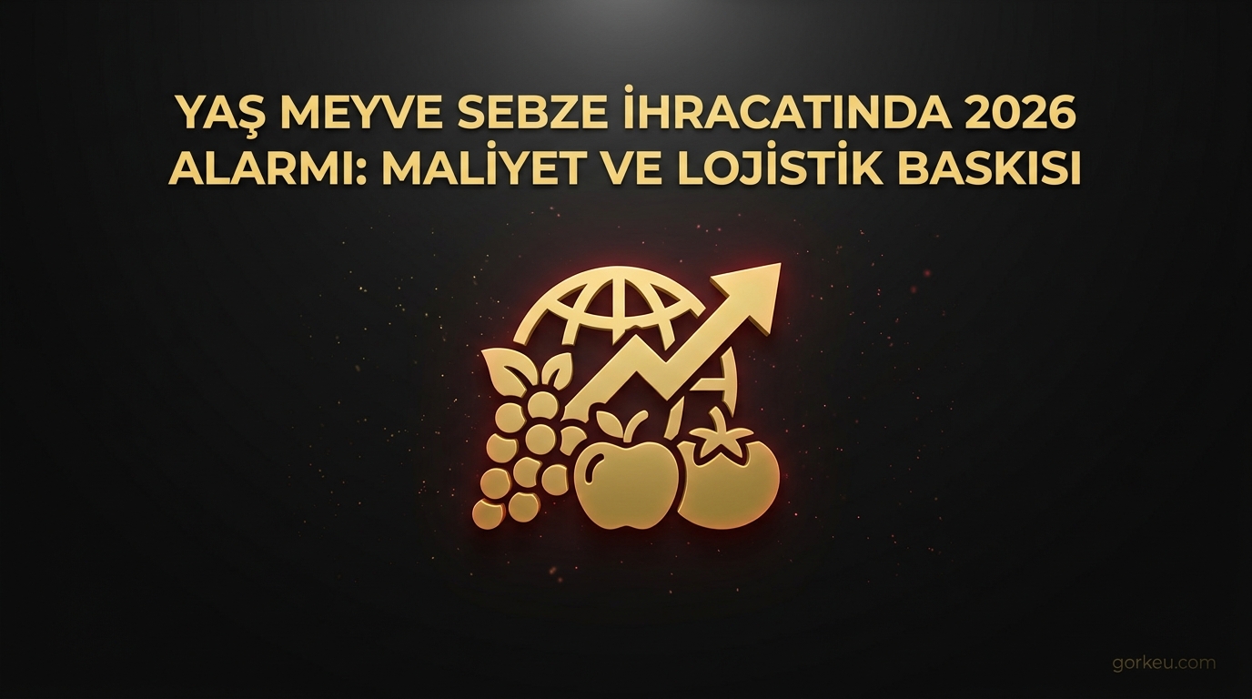 Yaş Meyve Sebze İhracatında 2026 Alarmı: Maliyet ve Lojistik Baskısı