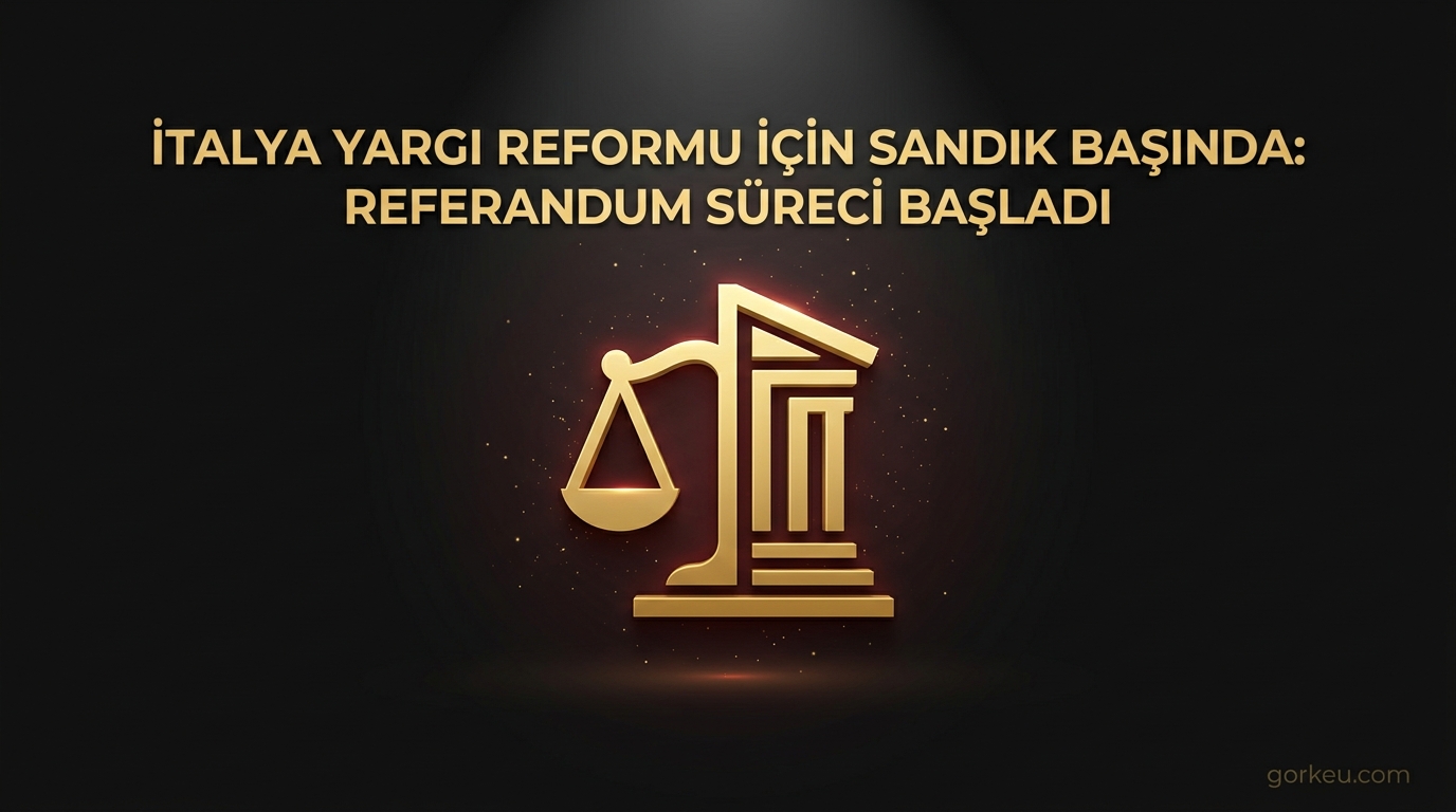 İtalya Yargı Reformu İçin Sandık Başında: Referandum Süreci Başladı